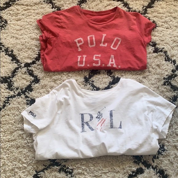 Polo Ralph Lauren Tops - 🔥 two woman’s graphic tees